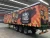 Import Side Curtain Semi Trailer-30ton 40ton 50ton curtain trailer drop side board sidewall 3 axles semi truck cargo trailer from China
