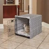New 420D Polyester Durable Kennel Cover Tear Resistant Waterproof PVC Coated Wind, Dust and Insect Resistant Pet Cage P