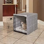 New 420D Polyester Durable Kennel Cover Tear Resistant Waterproof PVC Coated Wind, Dust and Insect Resistant Pet Cage P