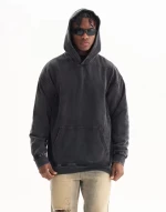 Custom High Quality 100% Cotton Hoodie Embossed Puff Printing ODM Blank Men's Sweatshirts