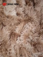 Tie dye plush fabric DF2054