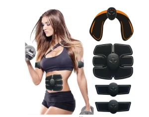 EMS Hip Muscle Stimulator Fitness Lifting Butt Abdominal Arms Legs Trainer Massage With Gel Pads