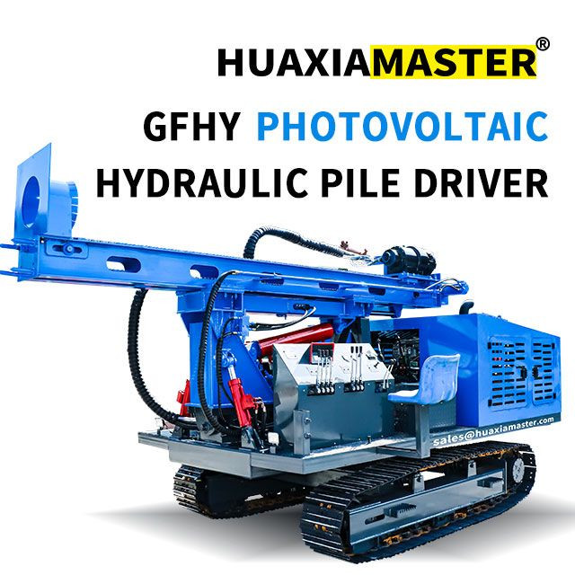 Buy Gfhy Series Photovoltaic Hydraulic Pile Driver from HUAXIAMASTER ...