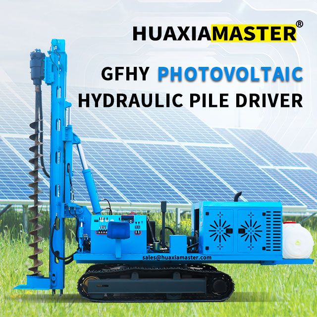 Buy Gfhy Series Photovoltaic Hydraulic Pile Driver from HUAXIAMASTER ...