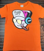 100% Cotton Boyes Short Sleeve Printed T-Shirt