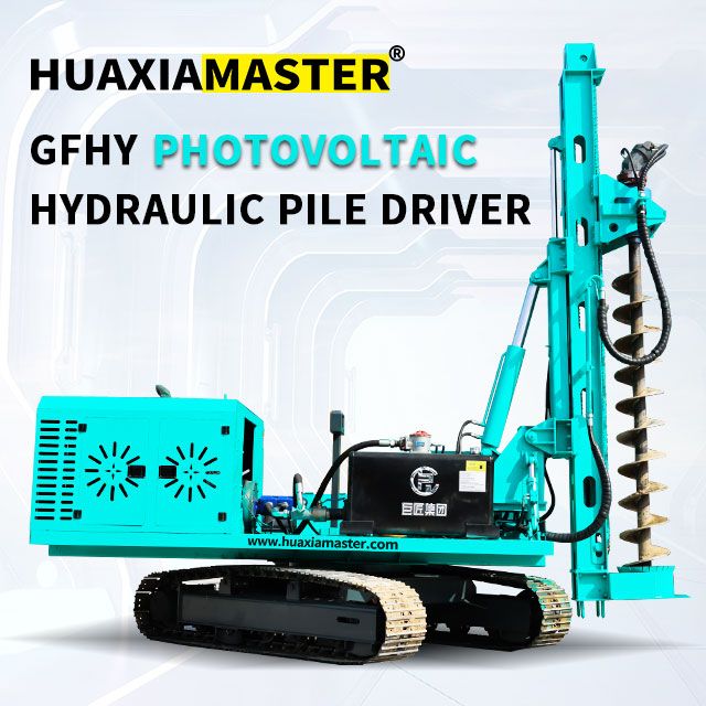 Buy Gfhy Series Photovoltaic Hydraulic Pile Driver from HUAXIAMASTER ...