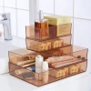 Home stackable Drawers Plastic Organizer Storage Boxes and Bins