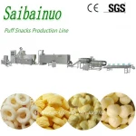 quality maize corn puff snacks food making machine