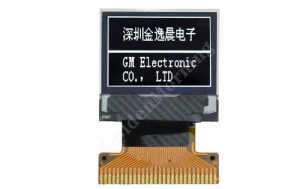 White Monochrome Color SSD1306 Micro Lens 0.66 Display Mini Pantalla Oled