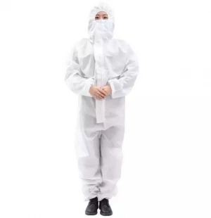 Non-Woven Full Body Coverall Disposable Isolation Protective Coverall Suits Clothing