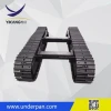 Hot sale 2-15 tons crawler drilling rig chassis rubber steel track undercarriage for smaller robot excavator machinery