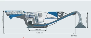 KLEEMANN Track chassis mobile jaw crushing equipment