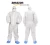 Import Non-Woven Full Body Coverall Disposable Isolation Protective Coverall Suits Clothing from China