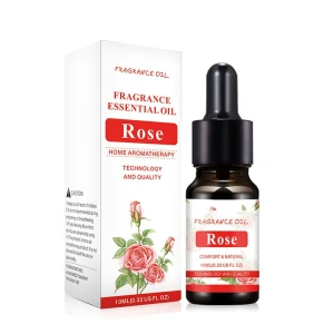 kanho Rose Water Drop Plant Therapeutic Grade 100% Pure Aromatherapy diffuser Humidifier Essential Oil