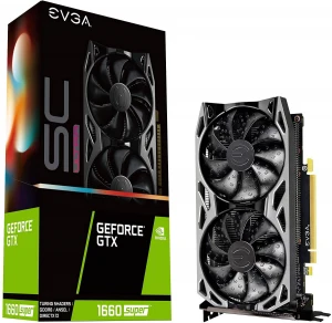 EVGA GeForce GTX 1660 SUPER SC ULTRA GAMING, 06G-P4-1068-KR, 6GB GDDR6