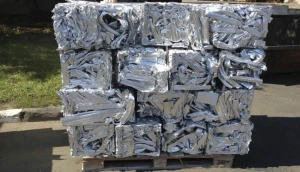 Pure Aluminum Extrusion Scrap 6063, Color Silvery White Metal, Alloy 6000, 6063 Series