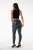 Import Shascullfites Melody fleece lined leggings winter trousers women blue faux leather pants women leather look pants from China
