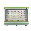 Supermarkets/markets Use European Style Open Fruit/vegetable/food Storage Display Open Refrigerators