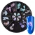 Import 1 Box Opal Crystal Waterdrop 3D Nail Rhinestone Wheel 6 Colors Flat Bottom 3d Nail Art Decorations Manicure Nail Accessories from China