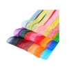 100% polyester material decorated organza ribbon with webbing