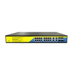 1000m Full Gigabit 16 Port POE Network Switch Fast Ethernet Switch Gigabit 4 Uplink Port 4 SFP