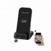1080p HD wifi smartphone real wireless charger dock hidden nanny cam cctv products with live stream&motion detection