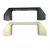 Import 120 mm Square handle quality nylon plastic pull handles from China