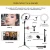 120pcs High Cri Multi-color Camera Tube Standing Wireless Remote Control Strobe Rechargeable Led Rgb Photography Light