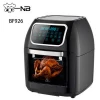 12L Air Fryer Toaster Oven Combo With Removable Glass Door and Rotisserie/ Humidifier/10 Preset function suit for as Seen on TV