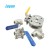 Import 1/2&quot; -4&quot; ss 316/ 304 hot sale  pressure safety valve food grade threaded 1 inch 2pc ball valve  with long handle 2pc ball valves from China