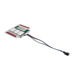 12V 60w time temperature display monochrome Defogger touch sensor dimmer switch with radar auto on and off function