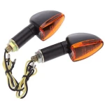 12V Motorcycle Turn Signal Indicator Light Front Back Flashing Halogen Light