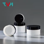 15ml-250ml PP Round Empty Cream Jar in Single-wall with PP/ABS Screw-on Cap for Cosmetics Personal Care Products (PB Series)