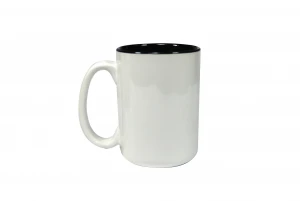 15oz mug clamp mugs custom design printer ceramic sublimation sublimation inner color mug