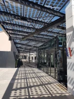 173W Standard SEMI Transparent Cdte Thin Film Solar Panel EVA Film 1000mm