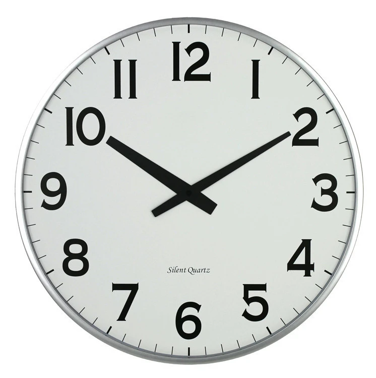 18 inch  Unique High Quality Ultra Thin Plastic Wall Clock for Home Decoration