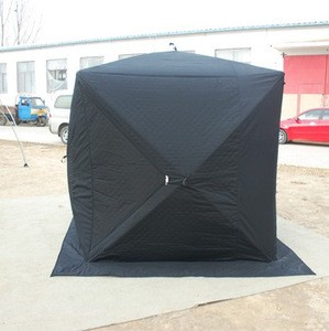 180*180*200cm In Stock Big Size 3-4 Persons Winter Fishing Tackle Ice Fishing Bivy Tent