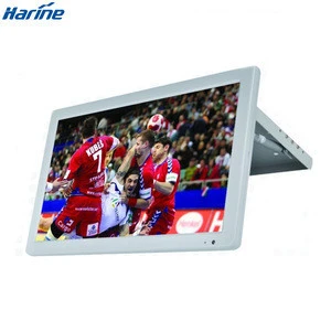 18.5 inch bus lcd monitor with av input with brightness 250 cd/m2 monitor