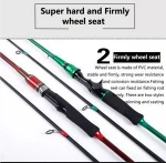 1.8m 2.1m 2.4m spinning and casting carp fishing rod
