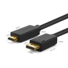 1.8m Displayport DP to HDMI Male To Male Adaptor Converter Cable  Audio Video Cable