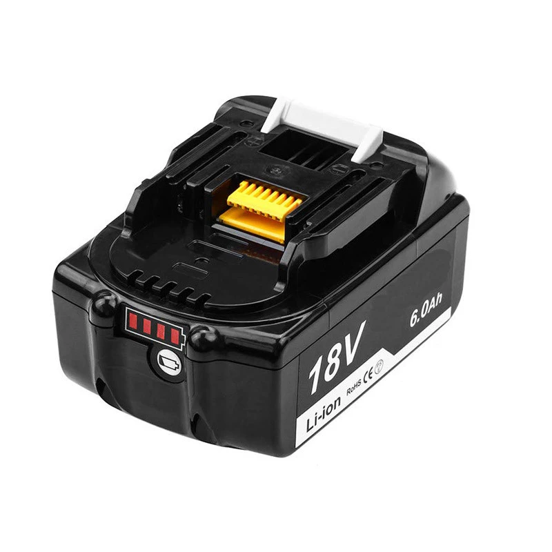 18V 6A Replacement 100% Orginal Makita Akku Wholesale  Lithium-Ion Batteries BL1860 Rechargeable Power Tool Battery Pack