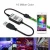Import 1M/2M/3M/4M/5M Wireless APP Intelligent Remote RGB LED Strip Lights DC 5V USB TV Back Light 5050 SMD Flexible Tape Led Ribbon from China
