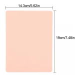 1Pcs Tattoo Practice Pink Skin Double Permanent Makeup Eyebrows Tattoo Beginner Skin Practice Microblading Tattoo Supplies Tools