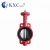 Import 2" DN50 PN16 Ductile iron body and disc SS410 stem EPDM seat Bore head RAL 3000  Wafer type butterfly valve from China