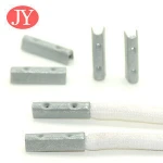 2 dots 0.4x18mm Men Sport Pant crimp metal cord lock
