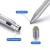 Import 2 in 1 Pen Clip Capacitive Tablet Stylus Pen for Android Touch iPhone Laptop Huawei Pen with Custom Logo for Drawing Silver from China