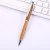 Import 2 in 1custom lettering logo touch screen signature ballpoint pen wooden business signature pen bamboo gift pen from China