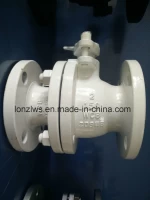 2-PC Flanged Ball Valve with Mounting Pad