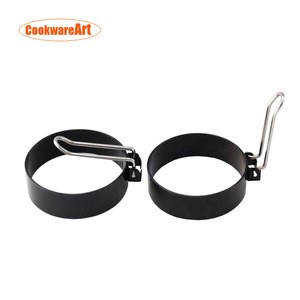 2 pcs of stainless steel egg ring set for breakfast household mold tools cooking tool omelette