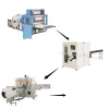 2 Years Warranty Siemens PLC Hand Towel Folding Machine Tissue Paper Making Machine In Facial Tissue